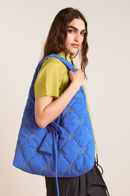 roz pouch - blue