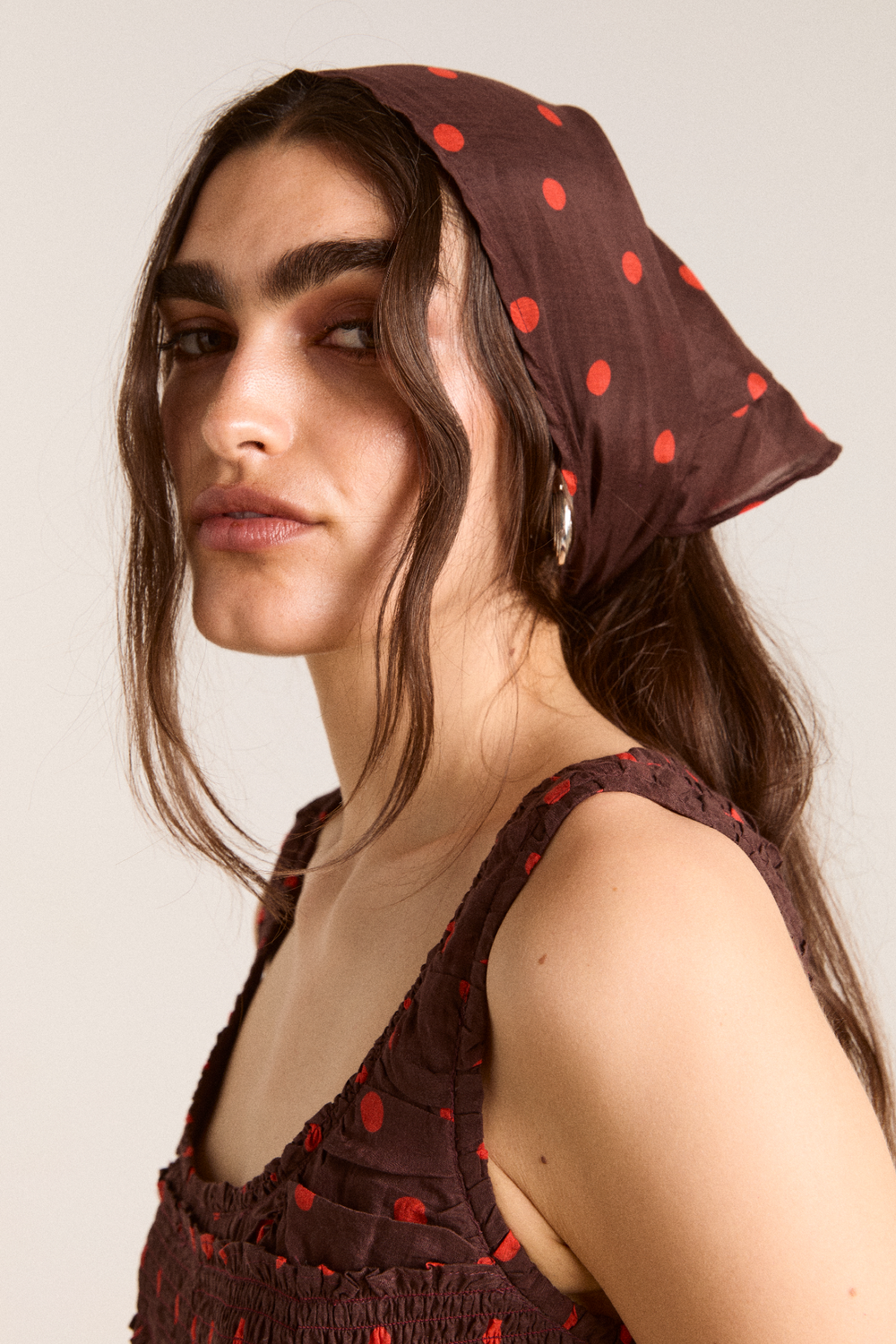 pre-order sheer spot headscarf