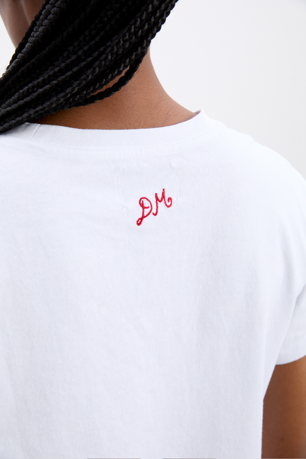 negroni shrunken tee- white