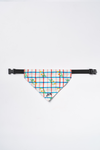 pet neckerchief - tulip check