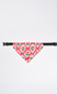 pet neckerchief - cherry