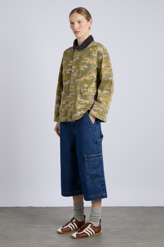 francis jacket - green camo